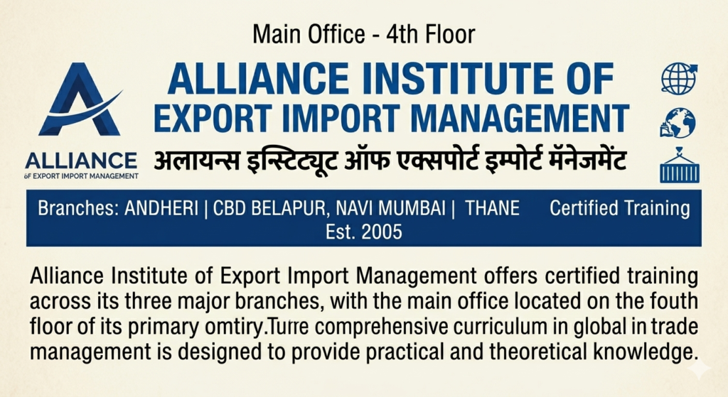Best Import Export Course in Navi Mumbai & Mumbai | 100% Job