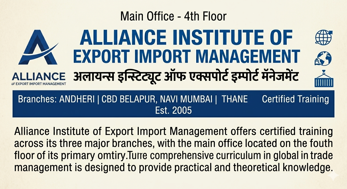 Best Import Export Course in Navi Mumbai & Mumbai | 100% Job